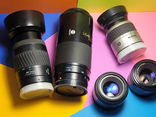 Minolta af auto focus lens - focus,