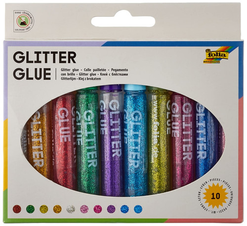574 glitter glue - glitter, crayons