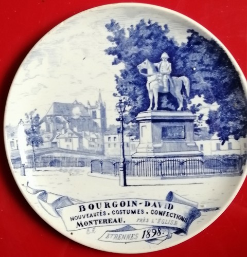 Assiette creil montereau - assiette,