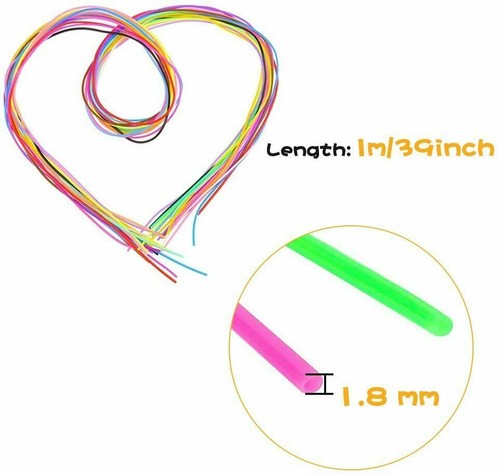 Fil scoubidou plastique 50 - en,