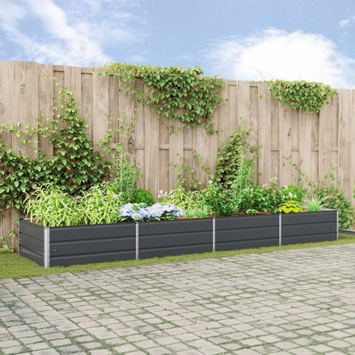 Jardinière acier galvanisé - acier,