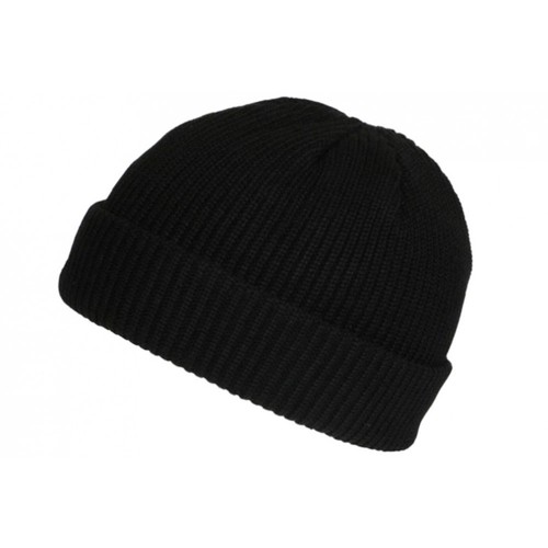 Bonnet docker noir laine - noir, en