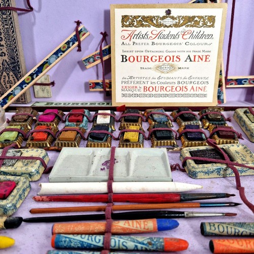 Coffret aquarelle ancien - coffret,