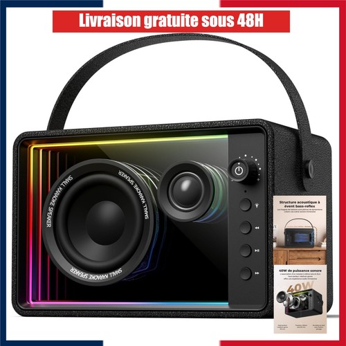 Rienok enceinte bluetooth 40w - enceinte,