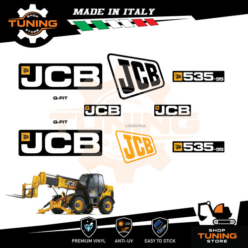 Kit adhésif work - work, jcb