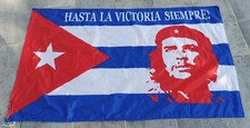 Che Guevara. Football OM Marseille. Hasta La Victoria. Grand Drapeau 45 X 88 Cm