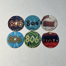 lot de 6 pog - peugeot 806 -