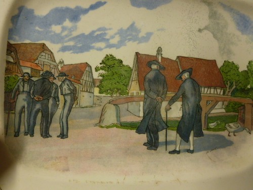 Plat ancien obernai - plat,
