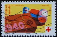 FRANCE 2024 - CROIX ROUGE - N° AA 2417 Oblitéré - ni clair ni aminci bon état