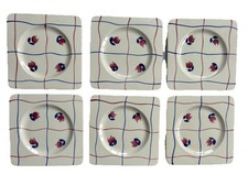 Ancien Lot 6 Petites Assiettes