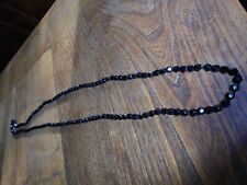 Sautoir Ancien en Jais -