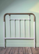 Tête de lit en métal Asper Couleur blanc/laiton LA REDOUTE INTERIEURS