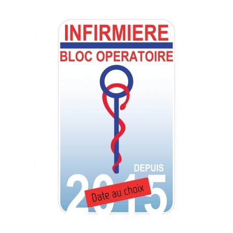 Caducée infirmière bloc - caducée,