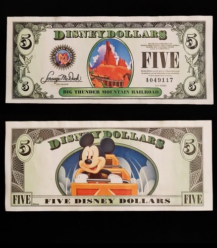 2014 disney dollar big - -, 5