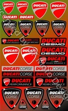 Ducati Corse Motorcycle Stickers Set Decals Monster Multistrada Panigale