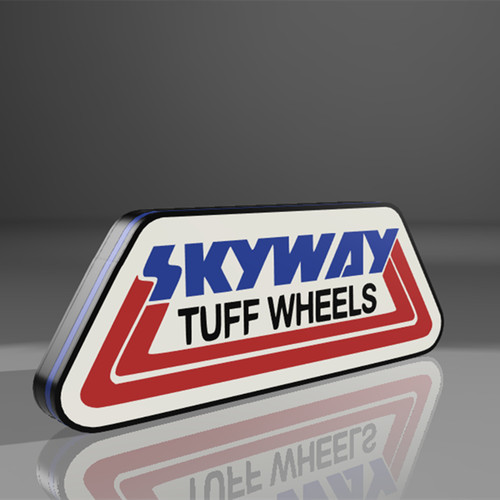 Skyway tuff wheels logo bmx - wheels,