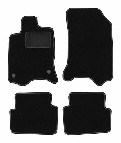Tapis sol velours noir - de,
