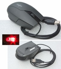 Design USB Optique Noir Souris