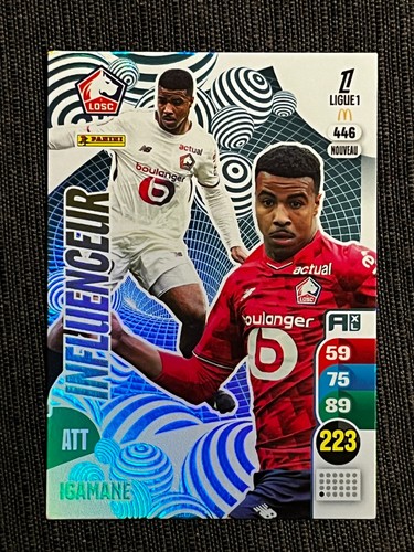Card panini adrenalyn - ligue, 1