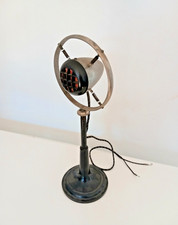 Très ancien micro / microphone de table télescopique pour collection et déco  