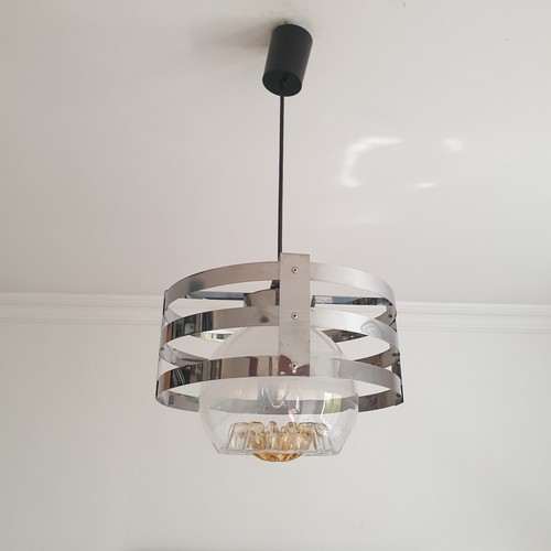 Suspension space age verre - suspension,