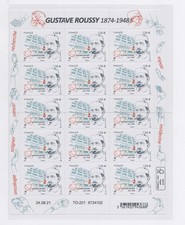 France - Feuillets de France - 2021 - No F39 - "Gustave Roussy 1874/1948" (**)
