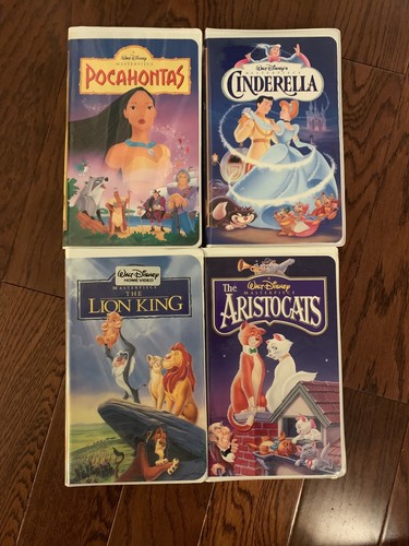 Lot vintage vhs - of,