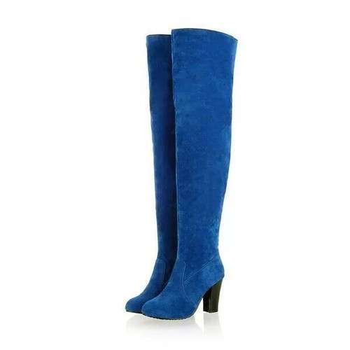 Bottes cuissardes suédine - bottes,