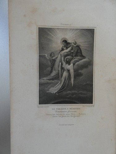Image pieuse mortuaire - , le