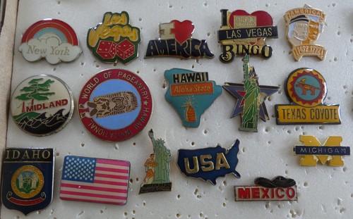 Beau lot pin pays usa - 16,