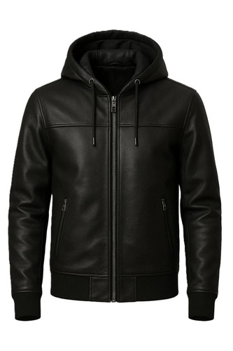 Nouveau veste bomber cuir - veste, en