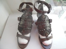 NUS PIEDS ASH - Cuir marron