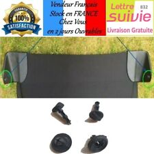 2 Clip Plage Arrière fixation réparation crochet support NOIR  Nissan Juke NEUF 