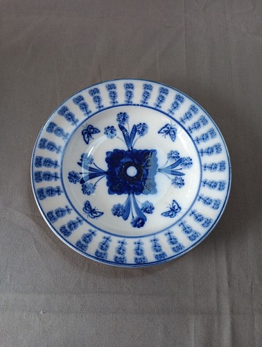Assiette creuse bleu - , d'arras