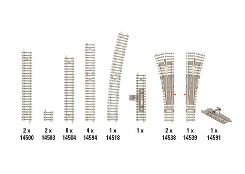 Trix coffret extension - trix,