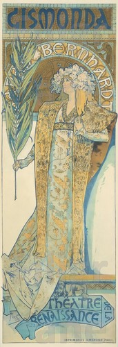Sarah bernhardt mucha - sarah,