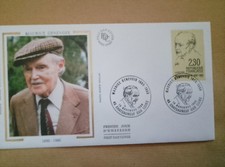 enveloppe premier jour 1990 maurice genevoix (2)