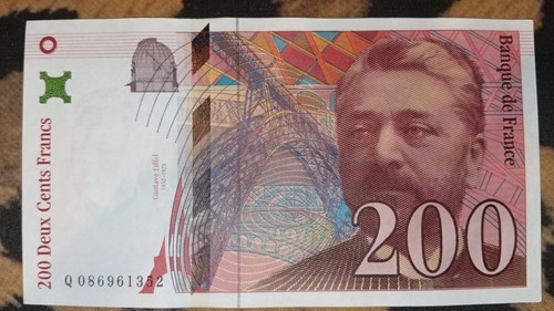 Billet 200 francs gustave - francs,