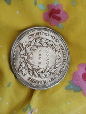 Médaille En Argent Massif