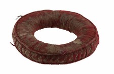 Coussin Bol chantant tibetain Ø14cm Ancien Anneau de portage Newari rouge 25527