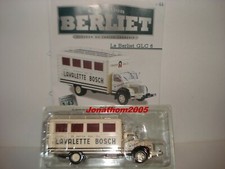 COLLECTION BERLIET N° 44 GLC 6 OPERATION GAS OIL LAVALETTE BOSCH  1953 au 1/43°