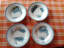 PEXONNE FENAL Frères CAMPAGNE 4x ASSIETTE CREUSE SOUPE 22.5cm