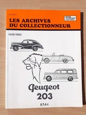 Peugeot 203, Les Archives du Collectionneur, Revue Technique Automobile RTA 1948