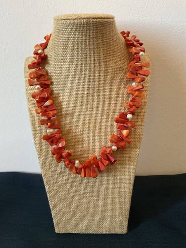 Vintage scicilian coral - scicilian,