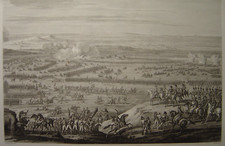 Grande gravure de la Bataille d' AUSTERLITZ  2 décembre 1805 Napoléon Bonaparte