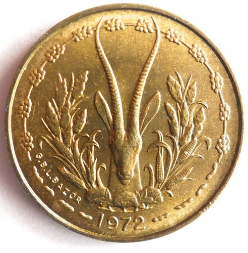 1972 français ouest afrique - ouest,