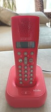 TELEPHONE FIXE Sans Fil ROUGE, ALCATEL, THOMSON TÉLÉCOM, BILOBA 170, Câble 