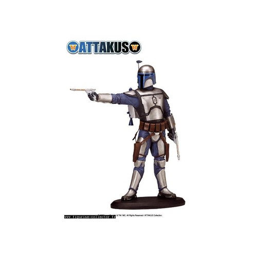 Star wars statue attakus jango - star,
