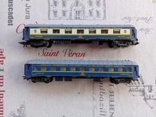 Jouef 2 Wagons Lits Compagnie International  ho Locomotive train électrique loco