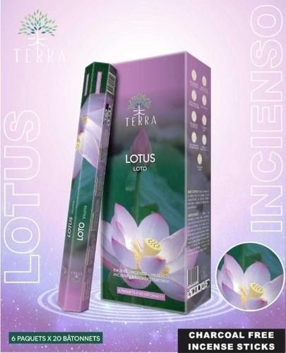 Encens lotus terra sans - encens,